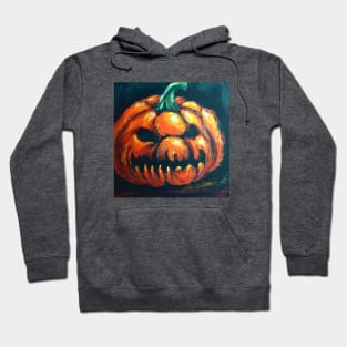 Angry Pumpkin Lies in Wait Hoodie